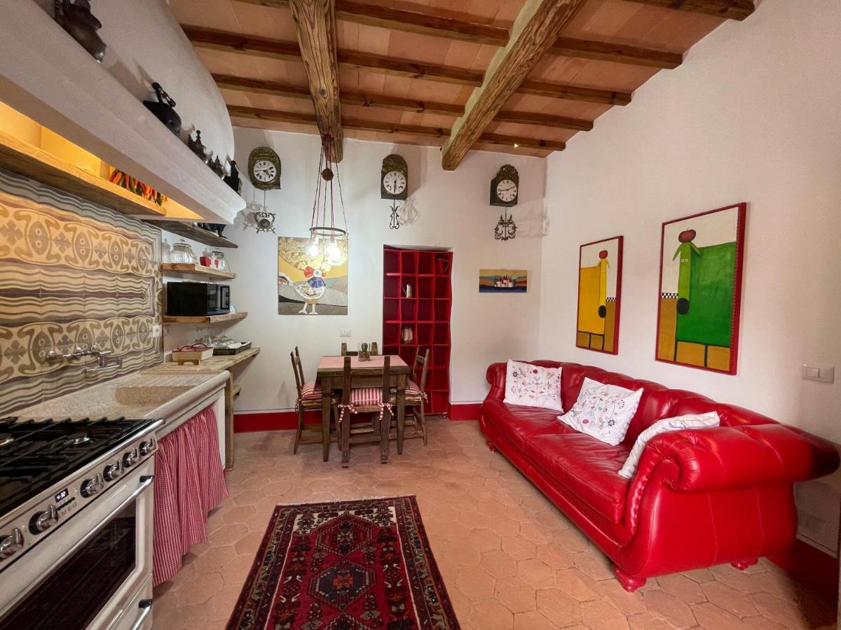 ピエンツァCasa Beccofinoアパートメント エクステリア 写真